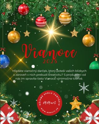 Vianoce sú čas tvorenia! 🎨 Darujte radosti z kreativity s kvalitnými umeleckými potrebami – akvarely, pastely, markery,...